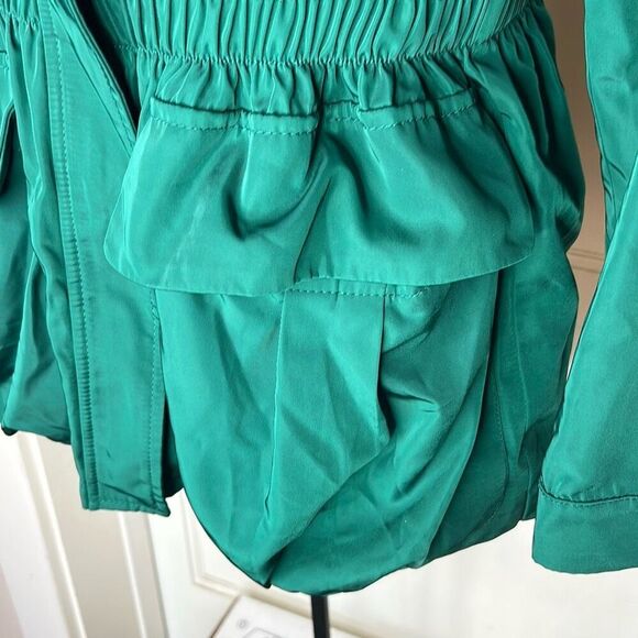 Barney’s New York x Forever 21 Green Puffer Jacket Small new - Picture 3 of 6